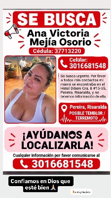 Foto de Ana Victoria Mejía Osorio