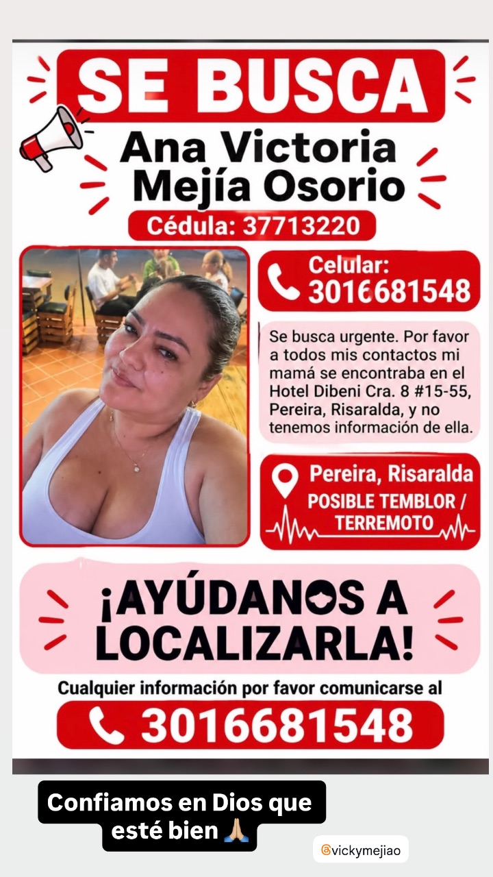 Foto de Ana Victoria Mejía Osorio
